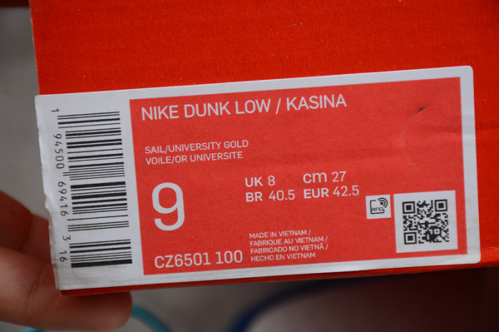 Nike Dunk Low Kasina Industrial Blue CZ6501-100
