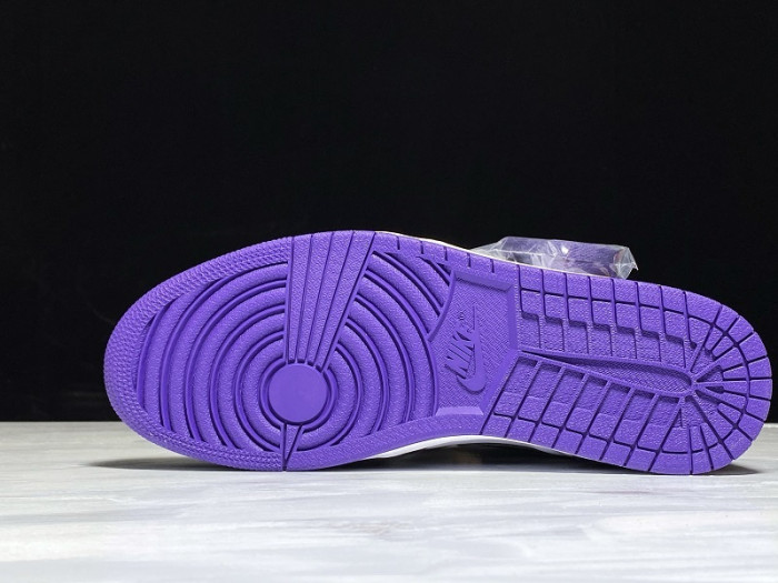 Jordan 1 Retro High Court Purple White 555088-500
