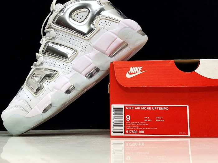 Air More Uptempo Chrome White (W) 917593-100