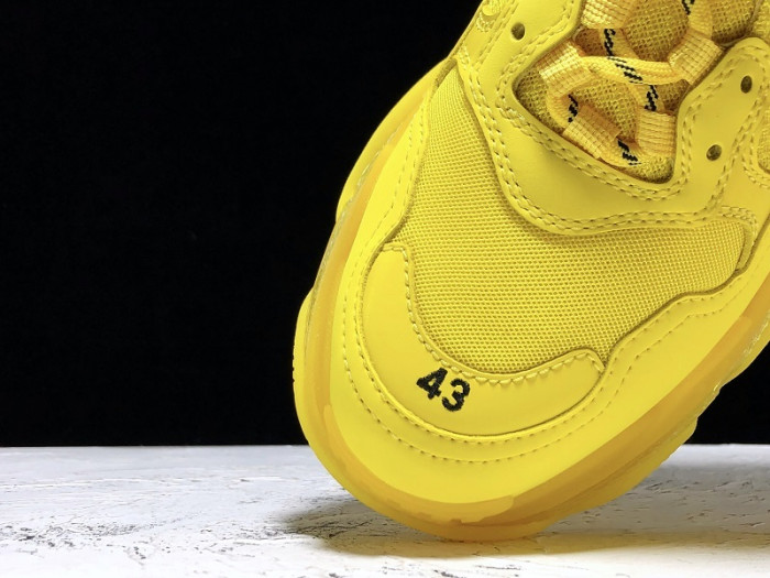 BLEN Triple S Clear Sole yellow 544351 W09O1 6501