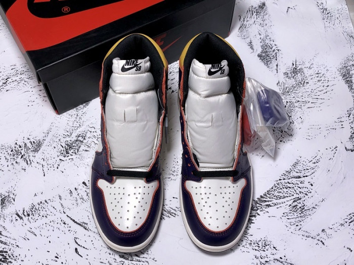 AIR JORDAN 1 RETRO HIGH OG DEFIANT SB LAKERS CD6578-507