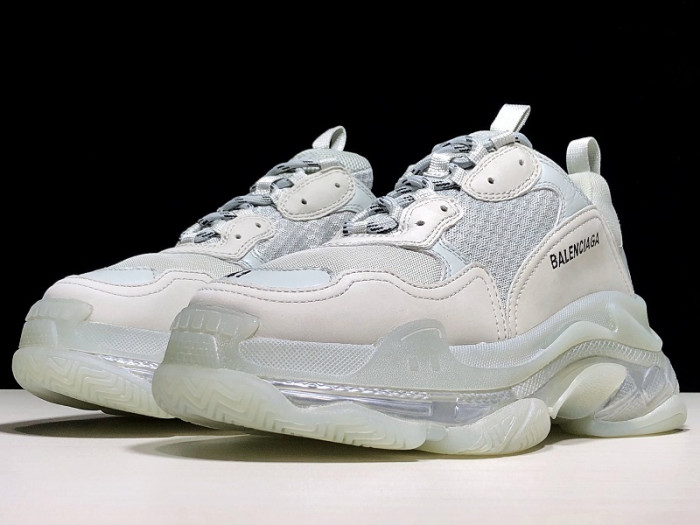 BLEN Triple S Clear Sole Grey 541624W09O11705