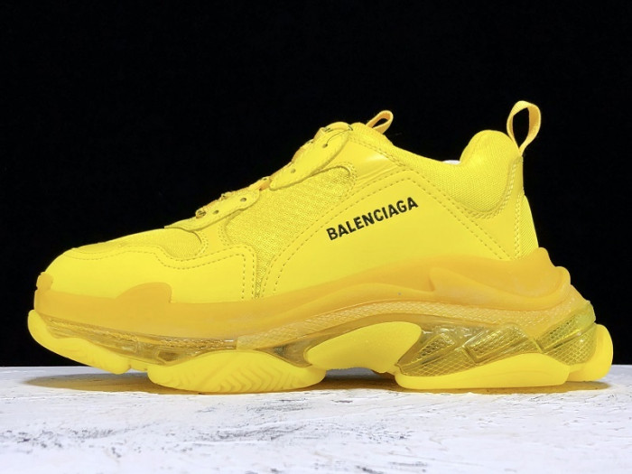 BLEN Triple S Clear Sole yellow 544351 W09O1 6501