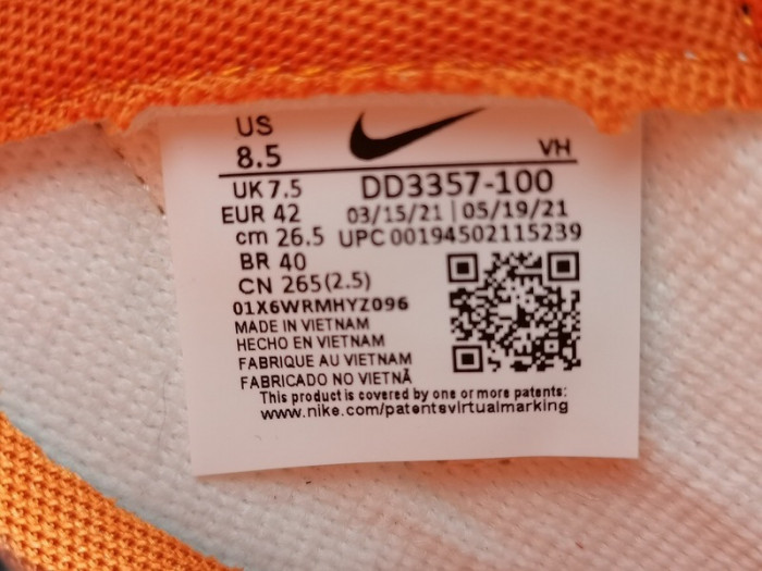 Nike Dunk Low Halloween 2021 DD3357-100