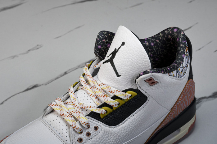AIR JORDAN 3 RETRO "Red Stardust" 441140-100