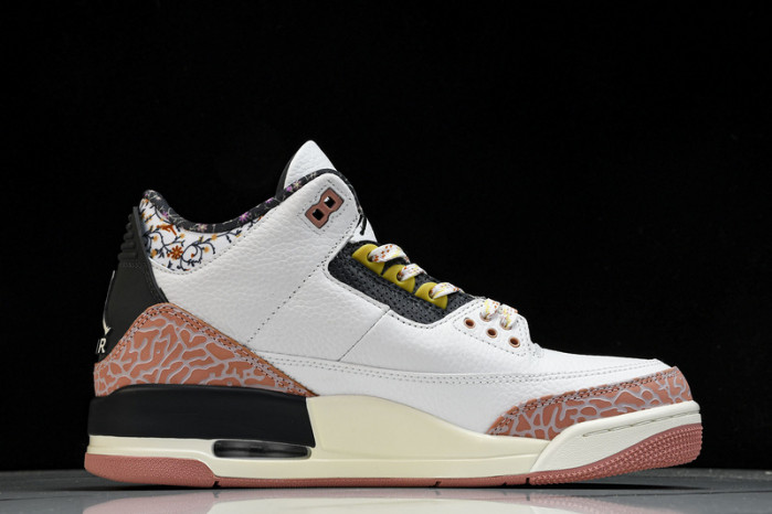 AIR JORDAN 3 RETRO "Red Stardust" 441140-100