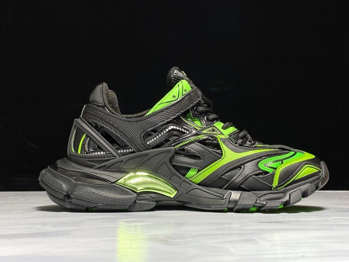 BLEN SNEAKER TESS.S.GOMMA 4.0 BLACK GREEN 568614 W2GN2 85701