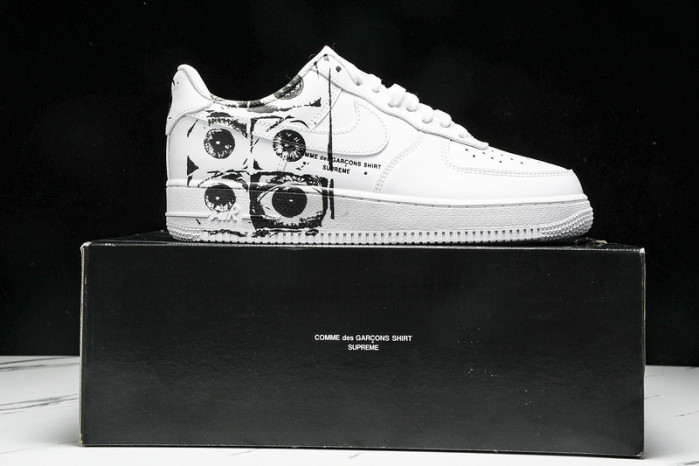 cdg x S*p*e x nk af 1 S*p*e comme des garcons shirt 923044-100