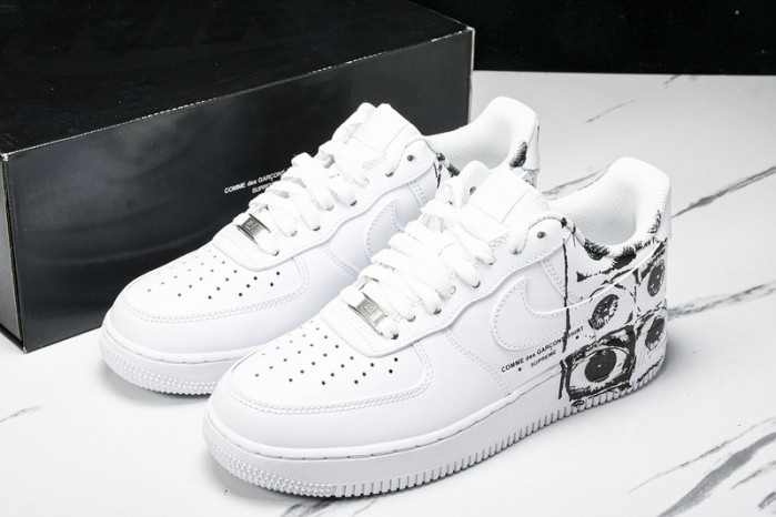 cdg x S*p*e x nk af 1 S*p*e comme des garcons shirt 923044-100