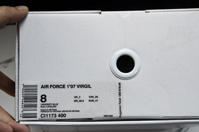 OFWT x NK Air Force 1 "MCA" CI1173-400