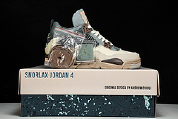 Andrew Chiou Air Jordan 4 "Snorlax Custom"