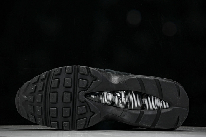 NK Air Max 95 Comme Des Garcons Black Grey CDG CU8406 001