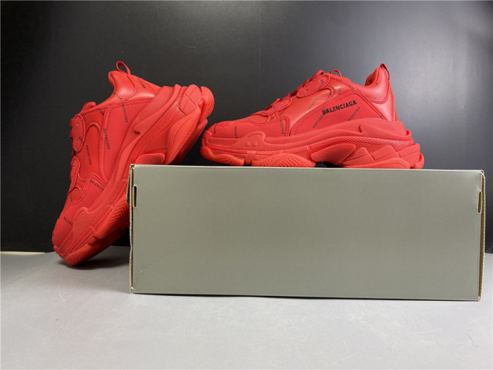 blen triple s red Ba*len*cia*ga letter 541624 w09ol 380