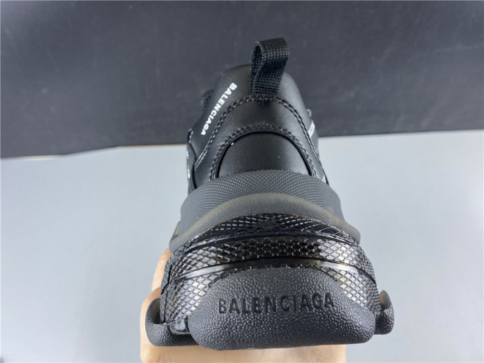 blen triple s black Ba*len*cia*ga with balen letter 541624 w09ol