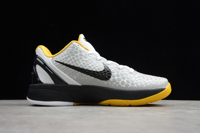 Kobe 6 Protro Playoff Pack White Del Sol-CW2190-100