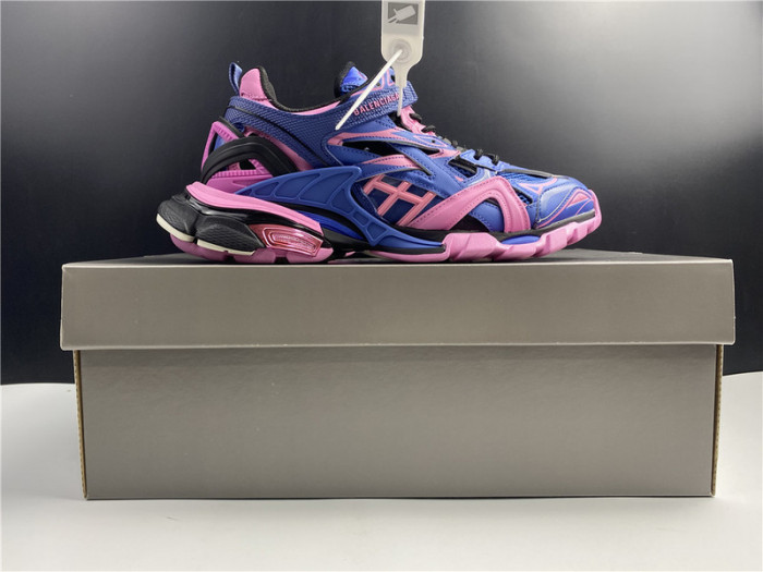 BLEN SNEAKER TESS.S.GOMMA 4.0 BLUE PINK 570391 W2GN7 10011