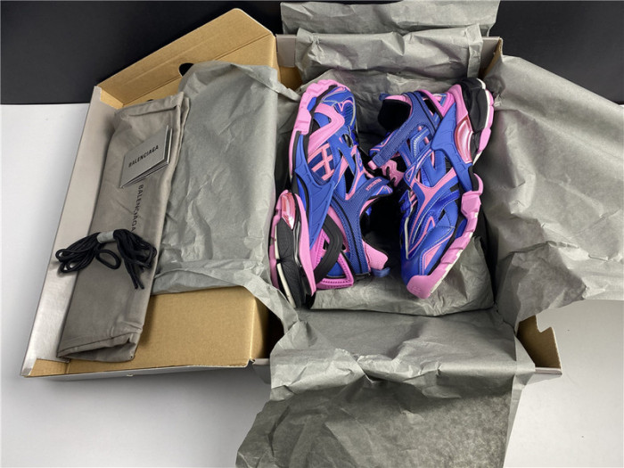 BLEN SNEAKER TESS.S.GOMMA 4.0 BLUE PINK 570391 W2GN7 10011
