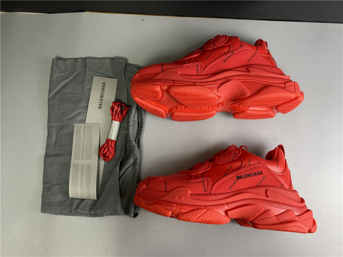 blen triple s red Ba*len*cia*ga letter 541624 w09ol 380