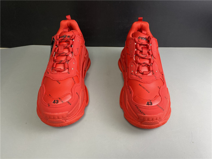 blen triple s red Ba*len*cia*ga letter 541624 w09ol 380