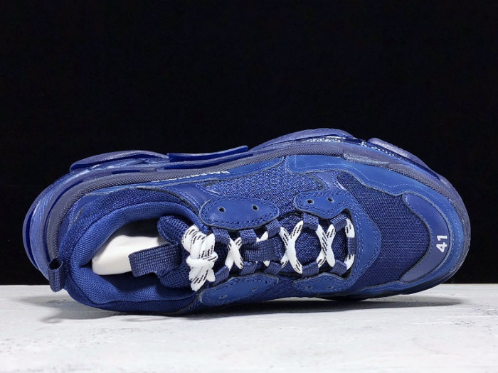 blen triple s blue Ba*len*cia*ga letter 541624 w09ol 388