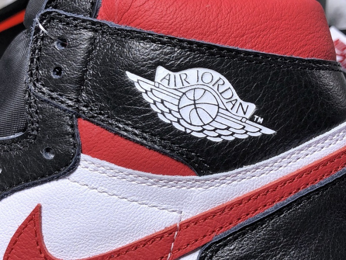 JORDAN 1 RETRO HIGH BLACK GYM RED 555088-061