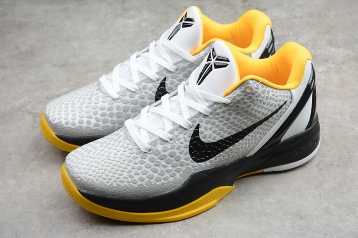 Kobe 6 Protro Playoff Pack White Del Sol-CW2190-100