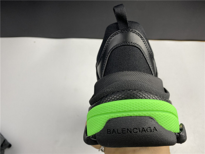 blen triple s black and green Ba*len*cia*ga 541624 w09ol 399