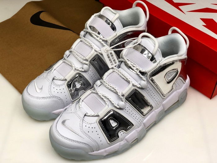 Air More Uptempo Chrome White (W) 917593-100