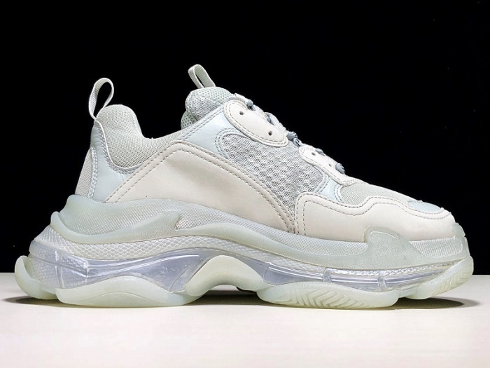 BLEN Triple S Clear Sole Grey 541624W09O11705
