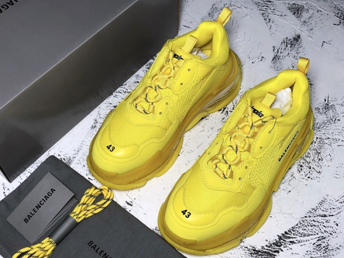 BLEN Triple S Clear Sole yellow 544351 W09O1 6501