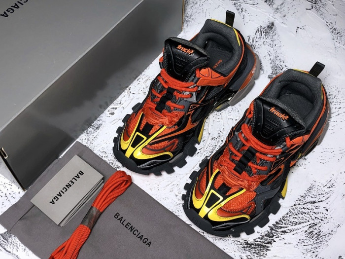 BLEN SNEAKER TESS.S.GOMMA 4.0 ORANGE BLACK 568614W2GN37560