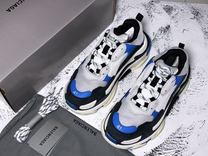 BLEN Triple S Black Blue 536737W09OH1007