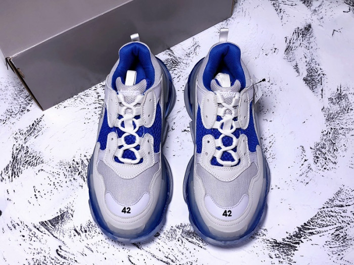 BALENCIAGE TRIPLE TRAINER ‘BLUE‘541624 W09O1 3808