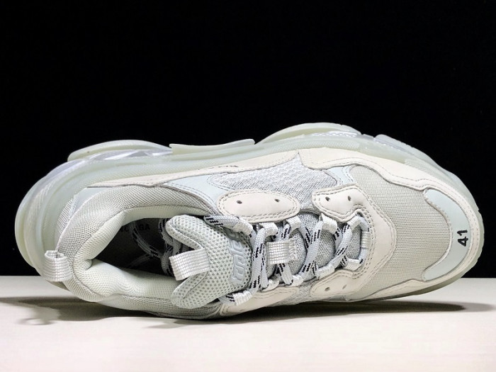 BLEN Triple S Clear Sole Grey 541624W09O11705