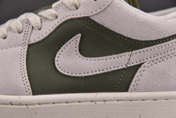 Air Jordan 1 Low SE Medium Olive Sail HV4089-201