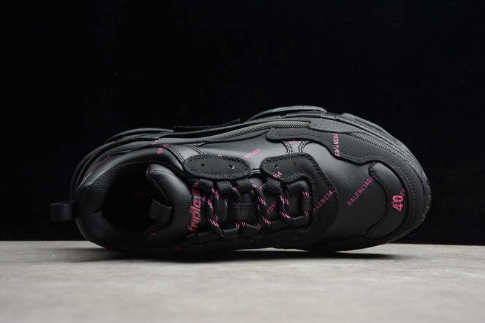 best Ba*len*cia*ga triple s black puink 524039 w2fa1 7635 shoes