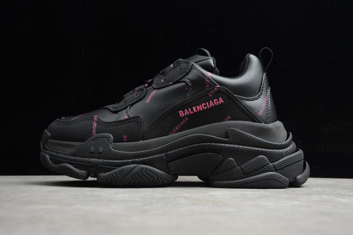 best Ba*len*cia*ga triple s black puink 524039 w2fa1 7635 shoes